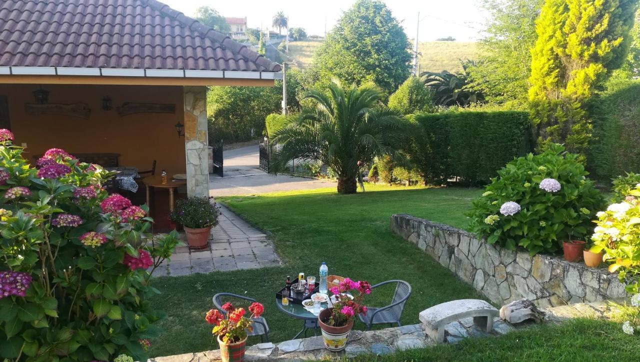 הוילה Quintueles Piscina Climatizada - Todo El Ano- Playa De La Nora-Chimenea- Barbacoa מראה חיצוני תמונה