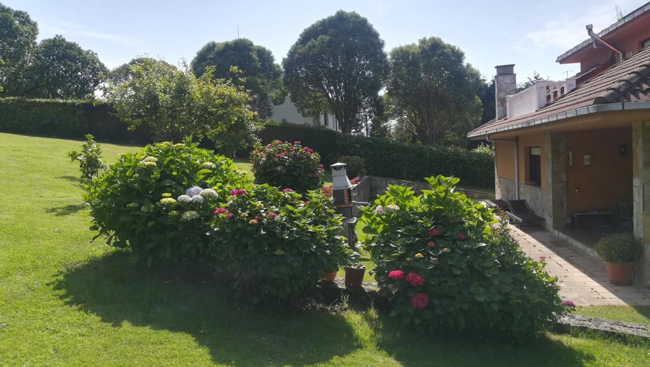 הוילה Quintueles Piscina Climatizada - Todo El Ano- Playa De La Nora-Chimenea- Barbacoa מראה חיצוני תמונה