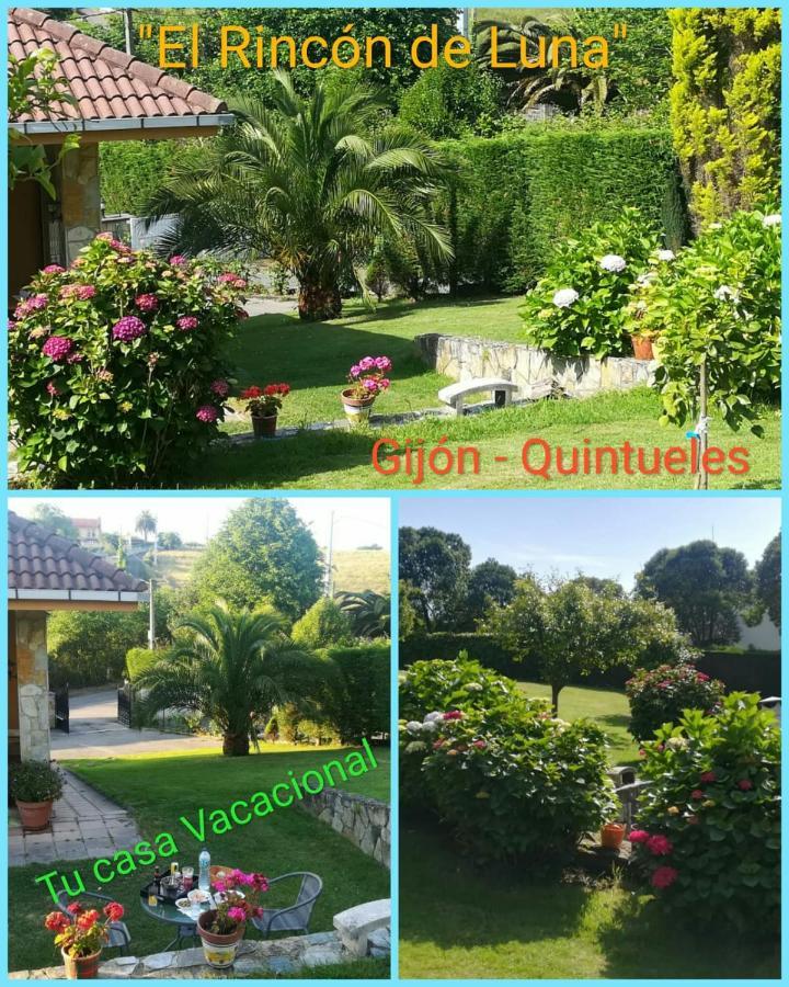הוילה Quintueles Piscina Climatizada - Todo El Ano- Playa De La Nora-Chimenea- Barbacoa מראה חיצוני תמונה