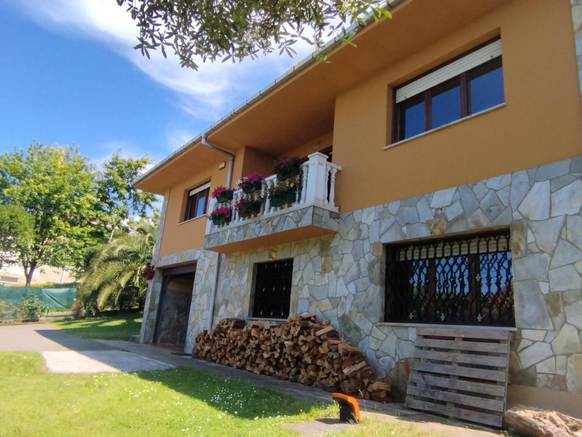 הוילה Quintueles Piscina Climatizada - Todo El Ano- Playa De La Nora-Chimenea- Barbacoa מראה חיצוני תמונה
