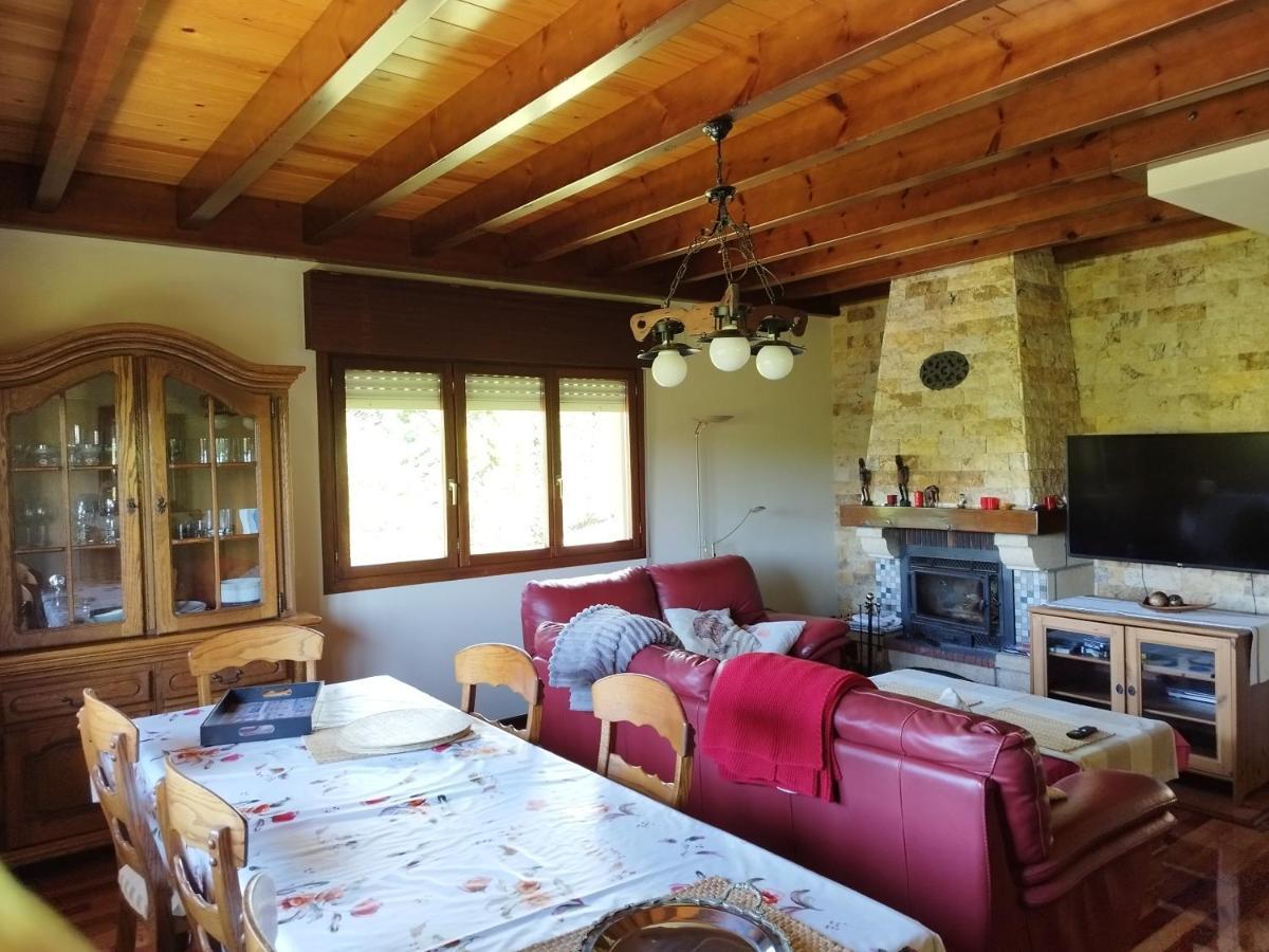 הוילה Quintueles Piscina Climatizada - Todo El Ano- Playa De La Nora-Chimenea- Barbacoa מראה חיצוני תמונה