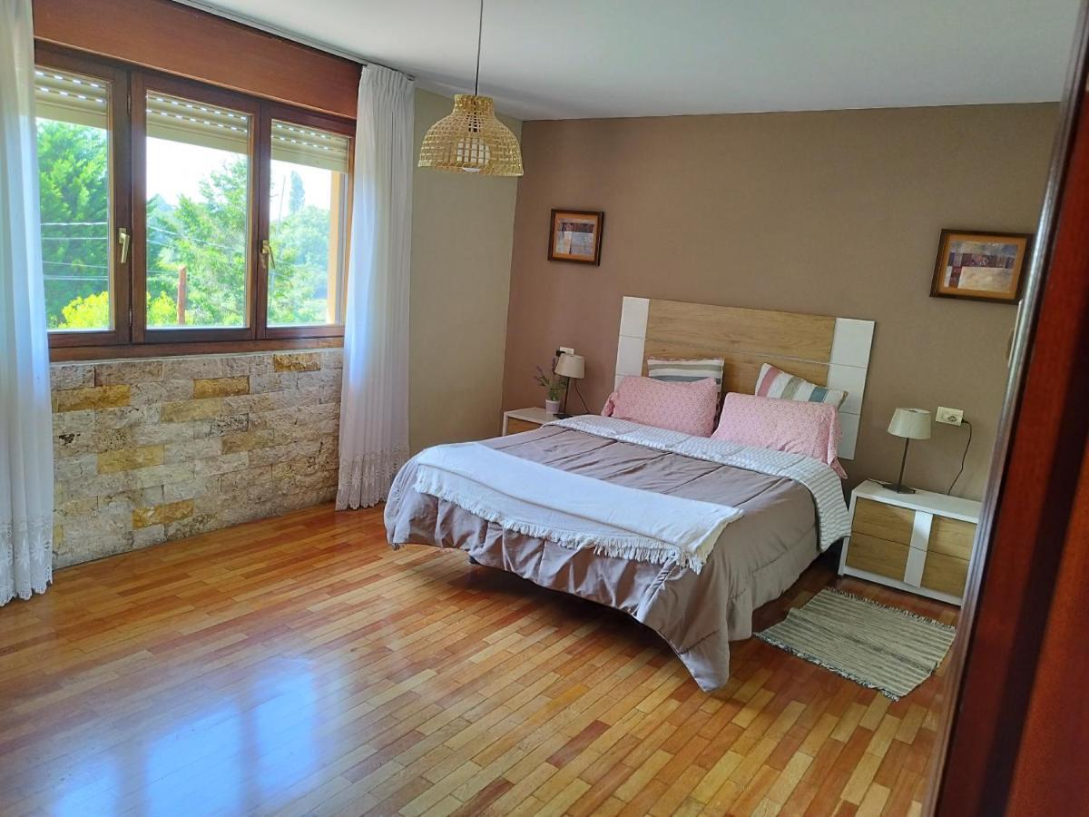 הוילה Quintueles Piscina Climatizada - Todo El Ano- Playa De La Nora-Chimenea- Barbacoa מראה חיצוני תמונה