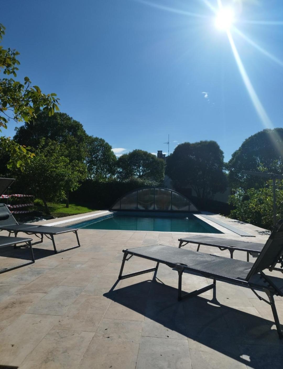 הוילה Quintueles Piscina Climatizada - Todo El Ano- Playa De La Nora-Chimenea- Barbacoa מראה חיצוני תמונה
